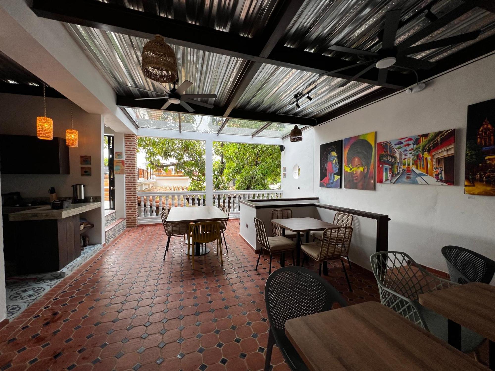 Los Patios Hostel Cartagena Dış mekan fotoğraf