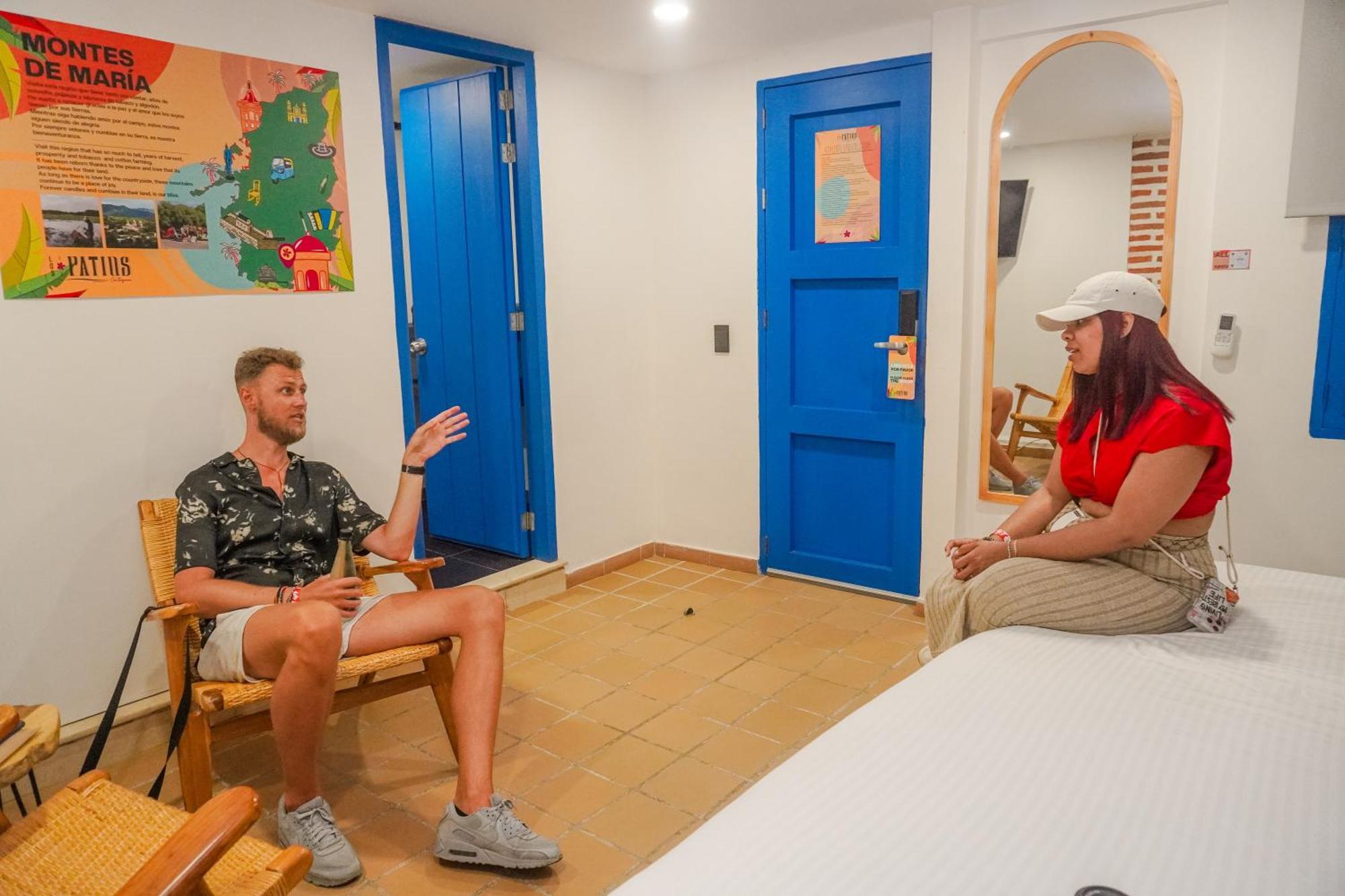 Los Patios Hostel Cartagena Dış mekan fotoğraf