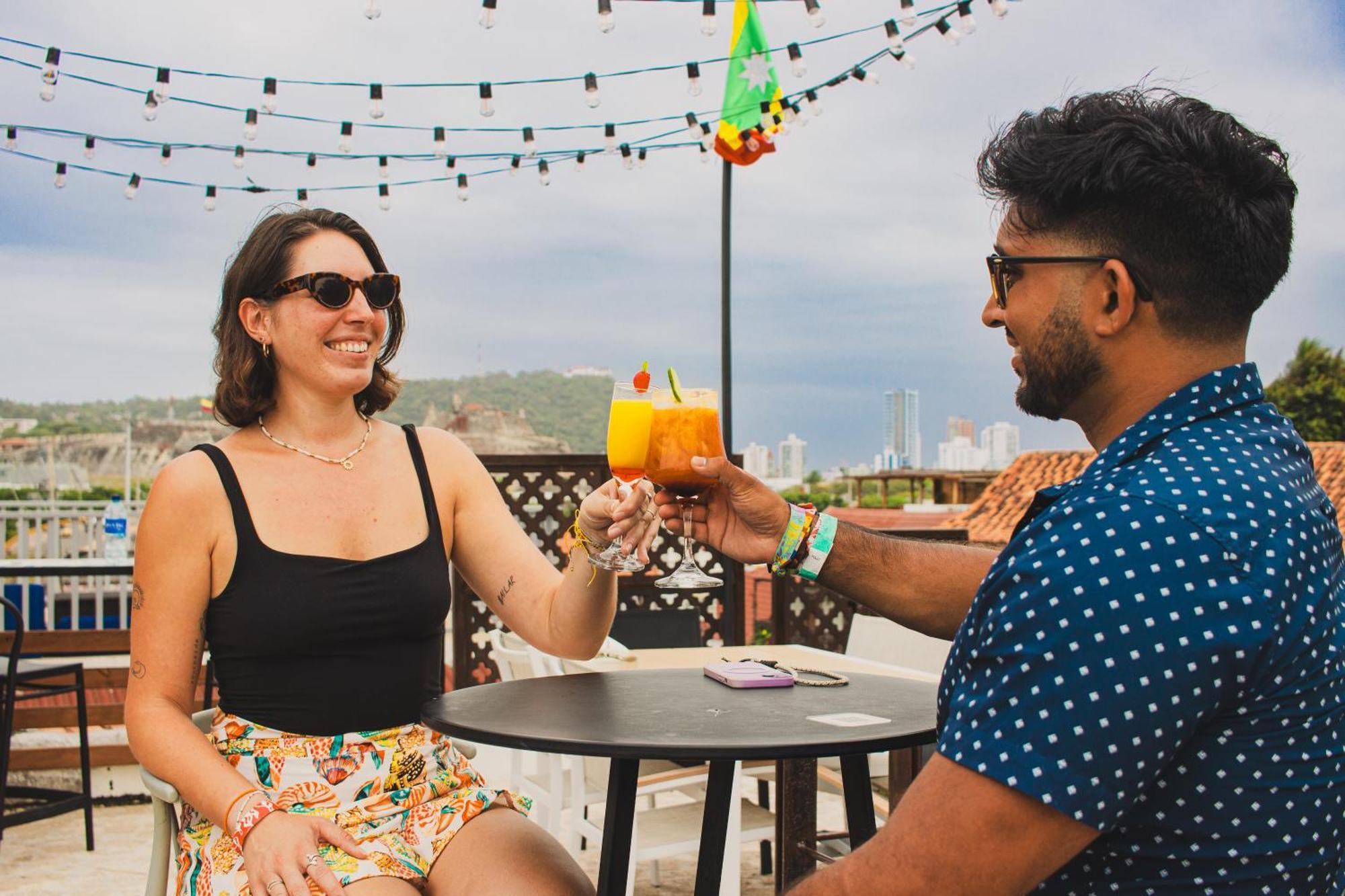 Los Patios Hostel Cartagena Dış mekan fotoğraf