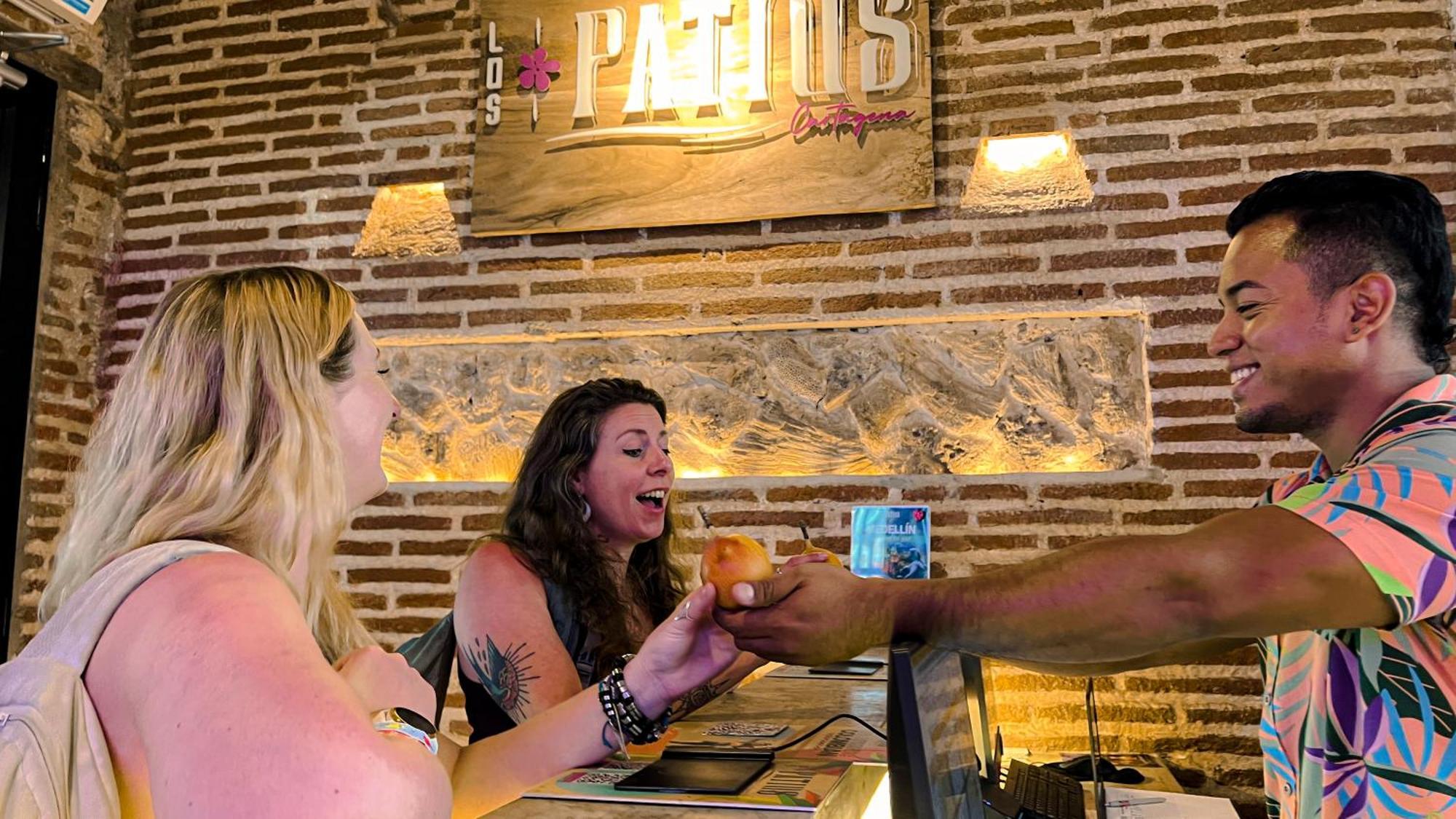 Los Patios Hostel Cartagena Dış mekan fotoğraf